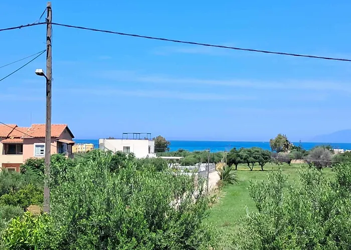 Daire Olga's Garden Almiros Beach